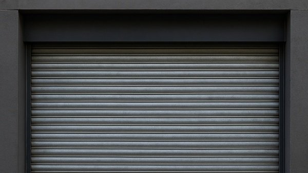 Installation de store métallique